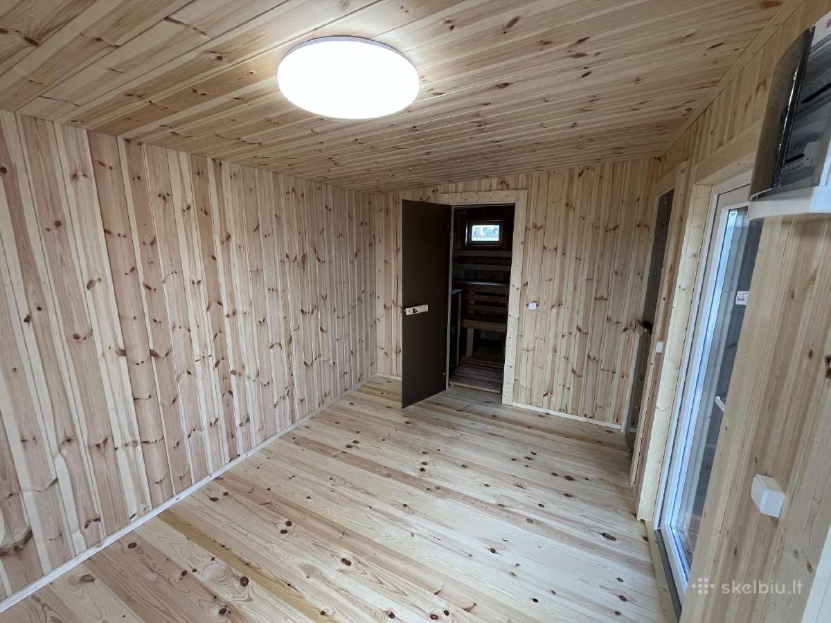 Pirtis sauna 4x6 su terasa - nuotraukos Nr. 9