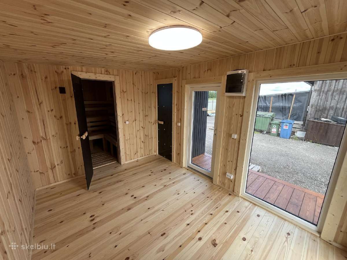 Pirtis sauna 4x6 su terasa - nuotraukos Nr. 11