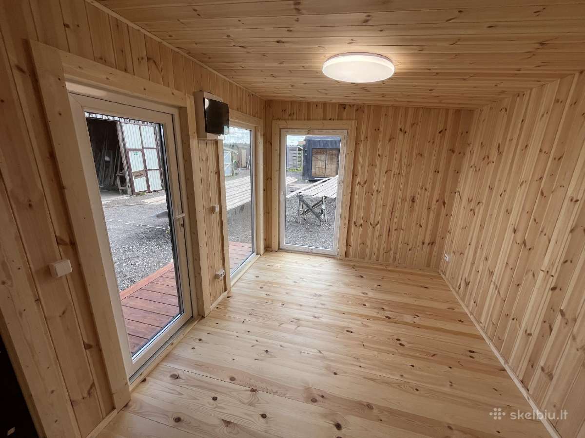 Pirtis sauna 4x6 su terasa - nuotraukos Nr. 12
