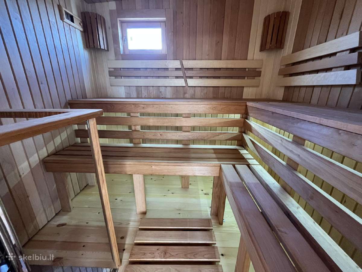 Pirtis sauna 4x6 su terasa - nuotraukos Nr. 23