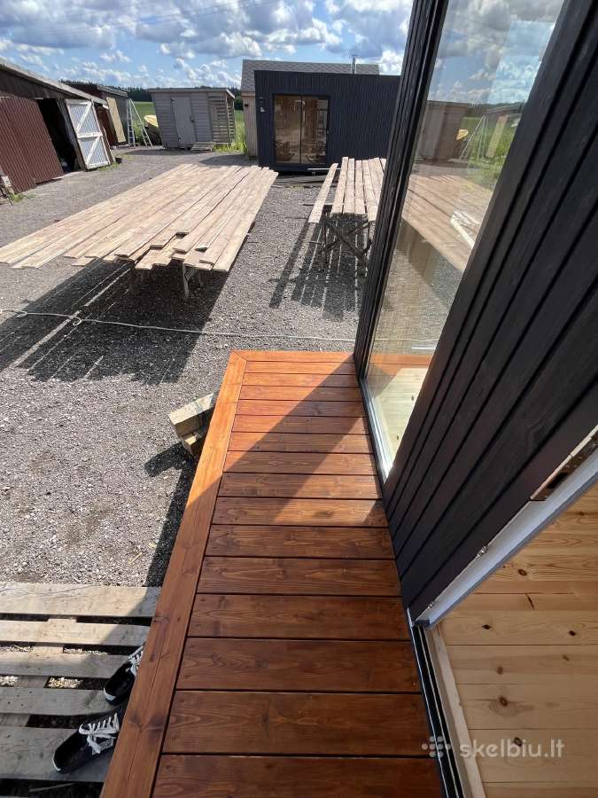 Pirtis sauna 4x6 su terasa - nuotraukos Nr. 29