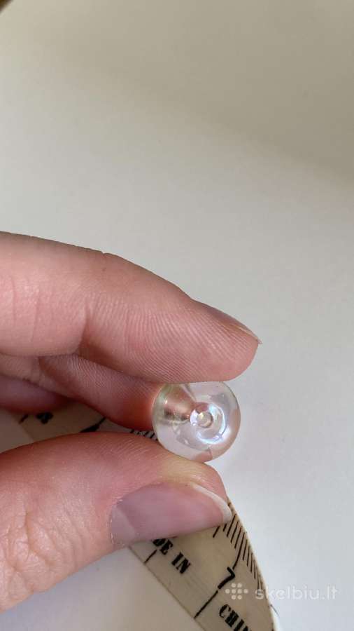 Nauji stikliniai karoliukai, skersmuo 12mm - nuotraukos Nr. 4