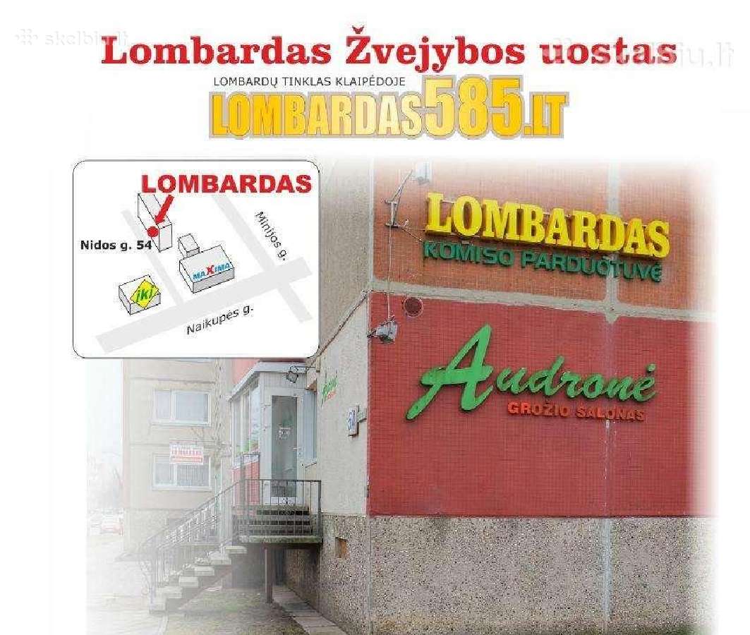 Lombardas Klaipėda Nidos g.54 - nuotraukos Nr. 2
