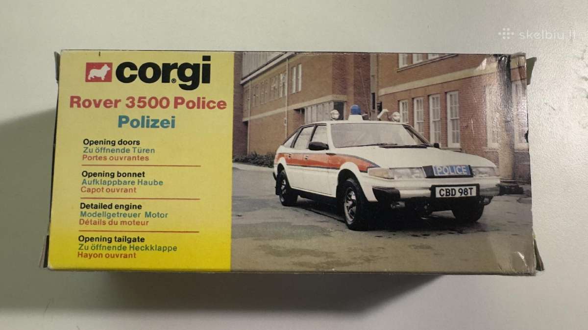 Corgi Rover 3500 Policijos Modelis #339 – Polizei - nuotraukos Nr. 2