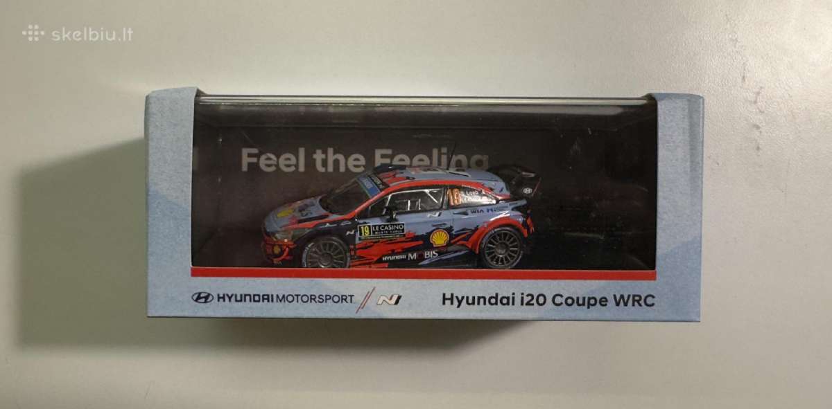 Hyundai i20 Coupe Wrc 1:43 – S. Loeb / D. Elena