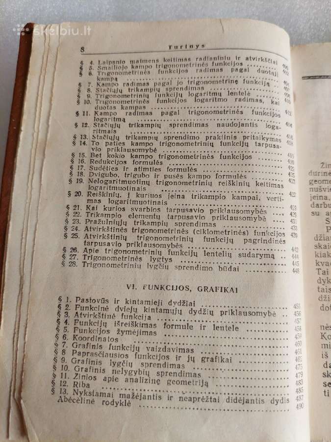 Elementarinės matematikos žinynas - nuotraukos Nr. 6