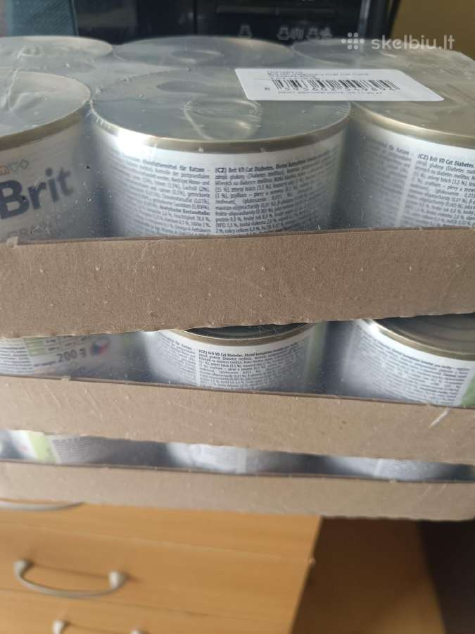 Brit konservai diabetui katėms