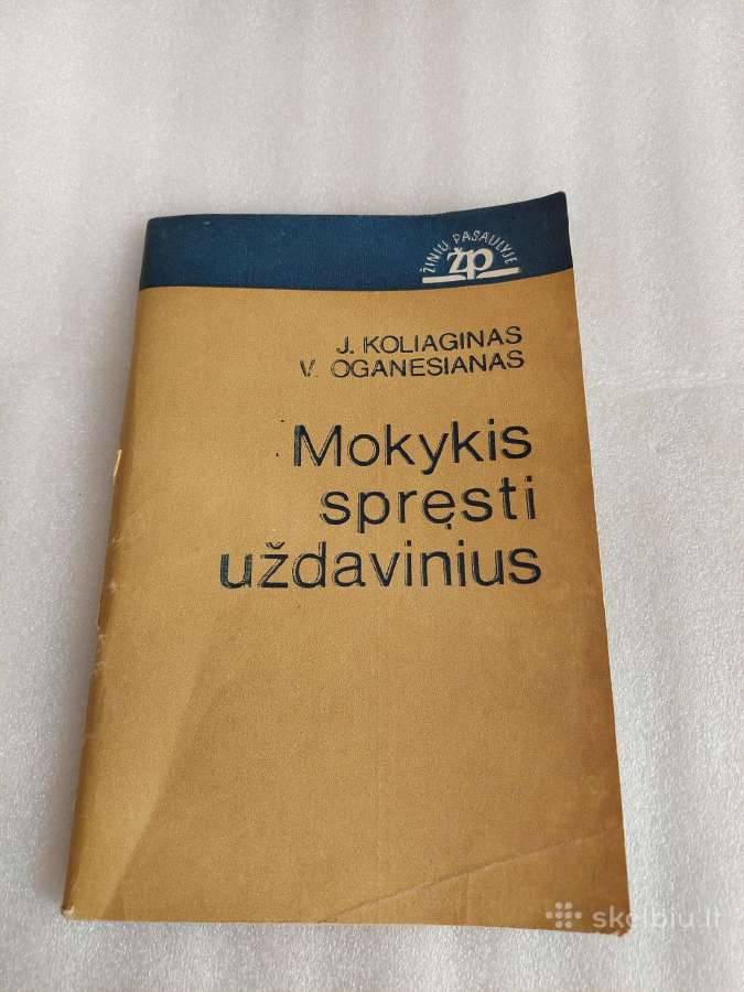 Mokykis spręsti uždavinius