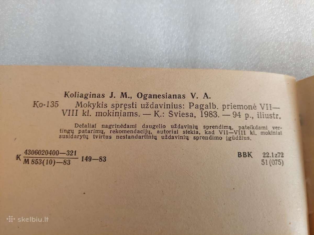 Mokykis spręsti uždavinius - nuotraukos Nr. 7