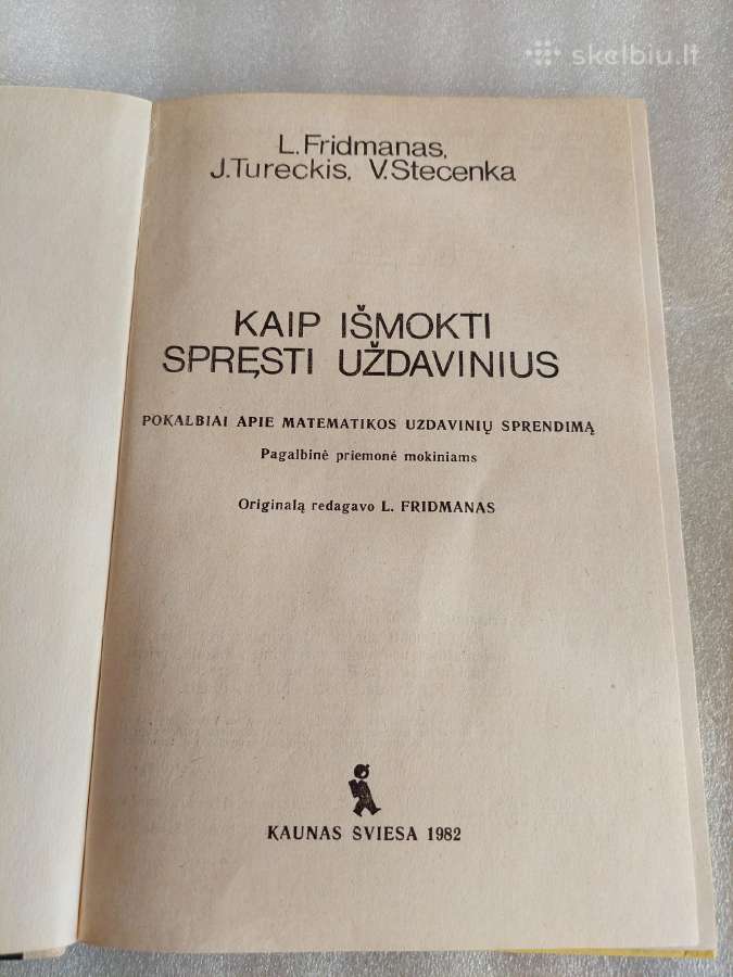 Kaip išmokti spręsti uždavinius - nuotraukos Nr. 2