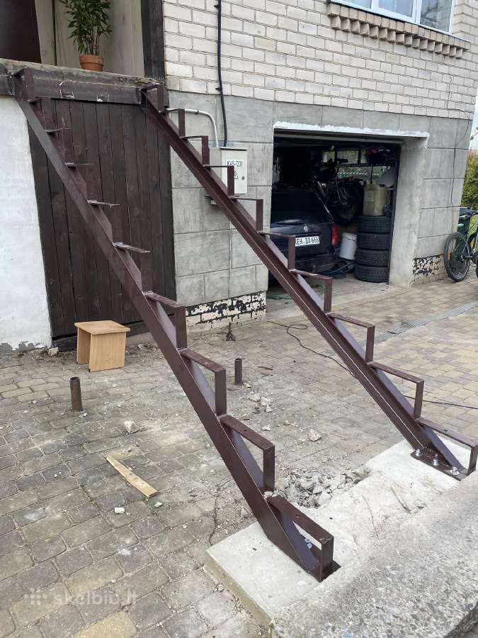 Metalinių turėklų gamyba.stogeliai, durys. - nuotraukos Nr. 24