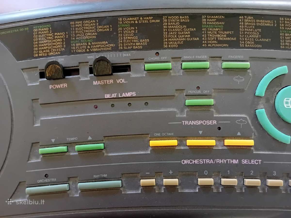 Elektrinis pianinas-sintezatorius Thompsonic Ts-06 - nuotraukos Nr. 3