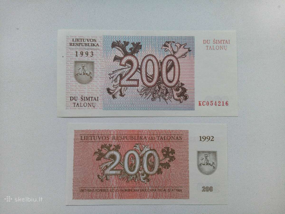 200 talonu "Elniai" bankinio stovio - nuotraukos Nr. 2