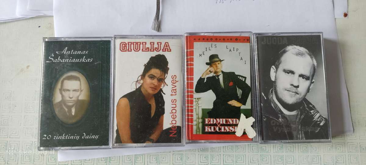 Mc kasetės Giulija E.kucinskas O.vysniauskas - nuotraukos Nr. 3