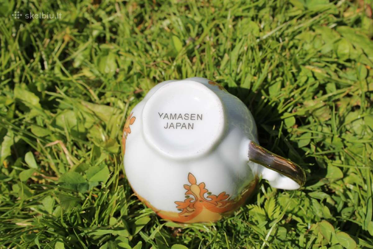Japoniškas porceliano kavos servizas Yamasen - nuotraukos Nr. 6