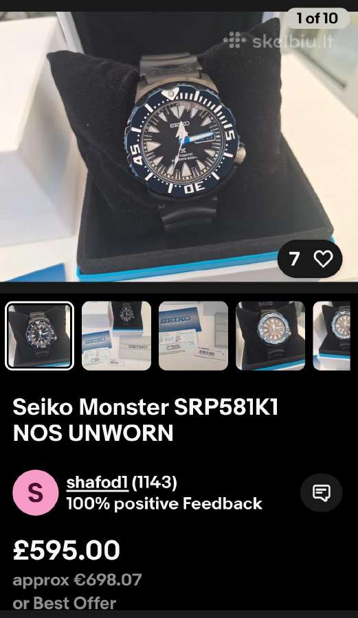 Seiko Monsteris - nuotraukos Nr. 12