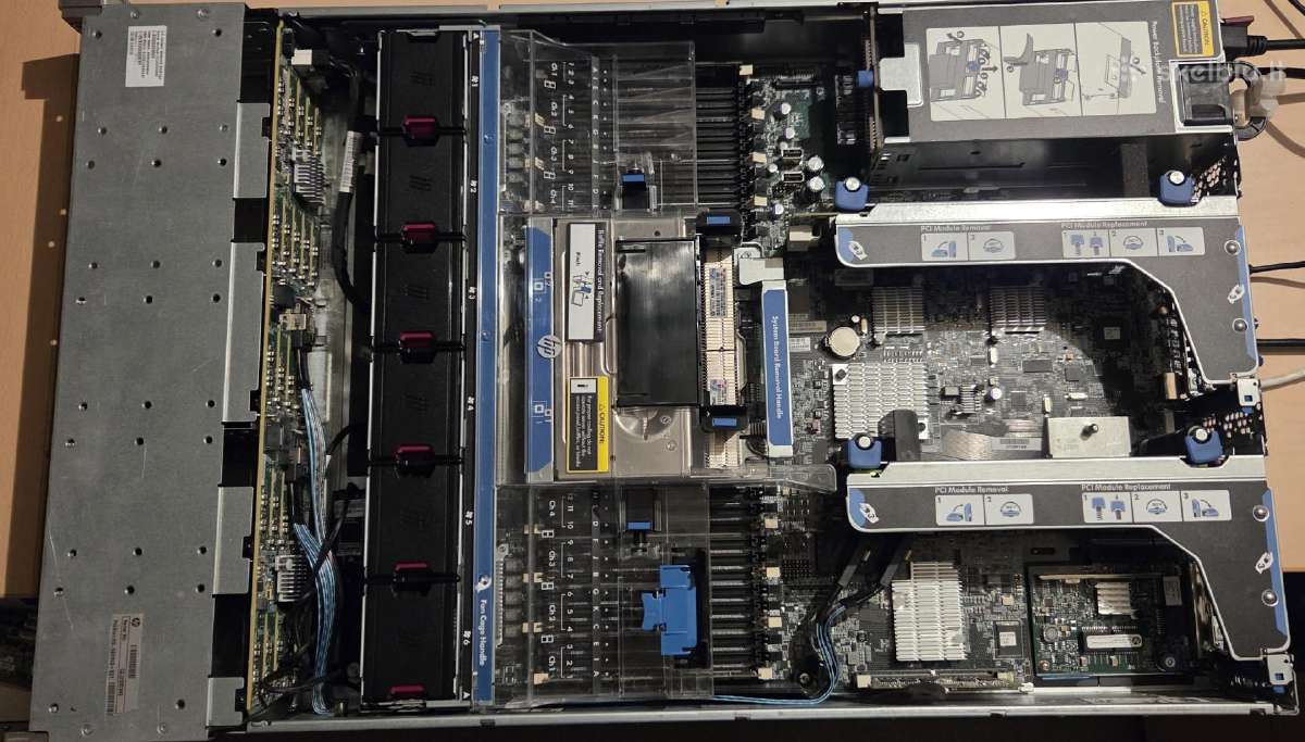 Serveriai Hp Dl380 Gen9, Dl360p G8 - nuotraukos Nr. 20