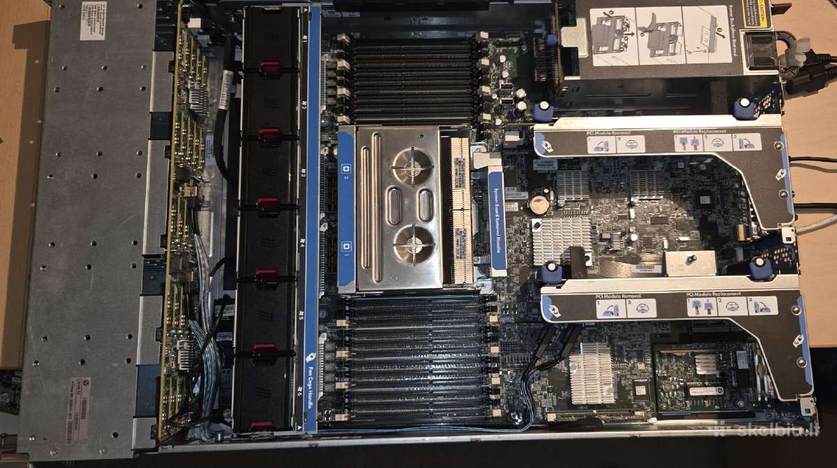 Serveriai Hp Dl380 Gen9, Dl360p G8 - nuotraukos Nr. 21