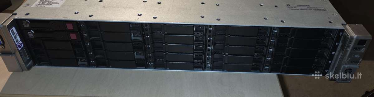 Serveriai Hp Dl380 Gen9, Dl360p G8 - nuotraukos Nr. 18