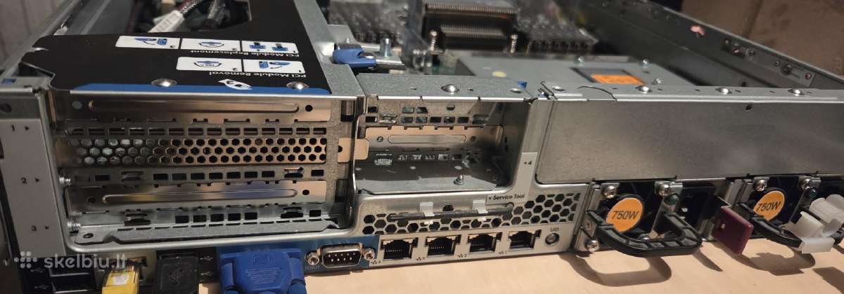 Hp Dl380e G8 25sff 2xe5-2407 96gb RAM - nuotraukos Nr. 4