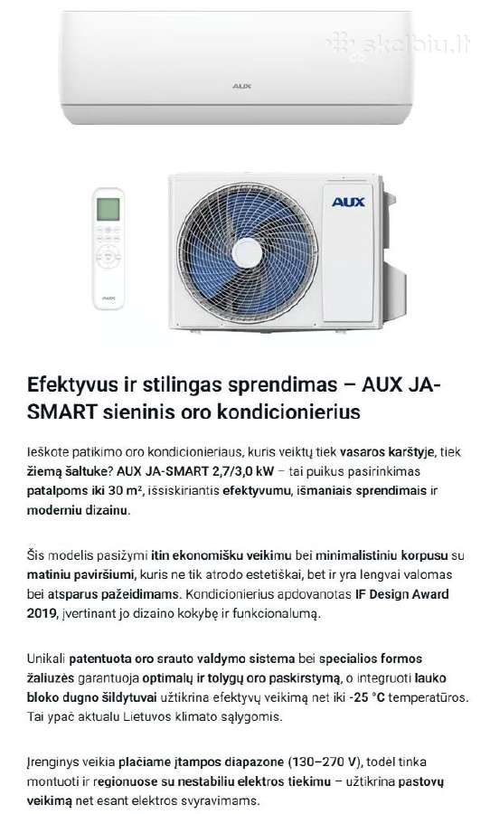 Kondicionieriai Šiauliuose. Oras vanduo. Katilai - nuotraukos Nr. 4
