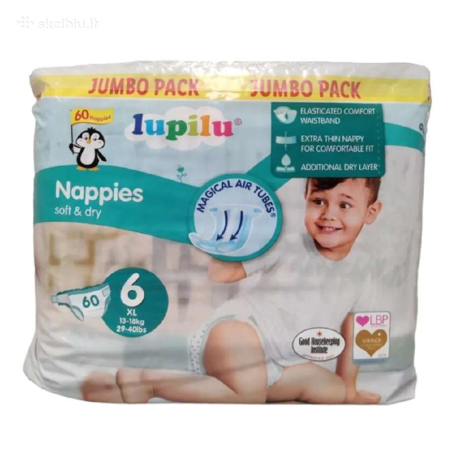 Sauskelnės Pampers ir kitokios iš Anglijos - nuotraukos Nr. 5