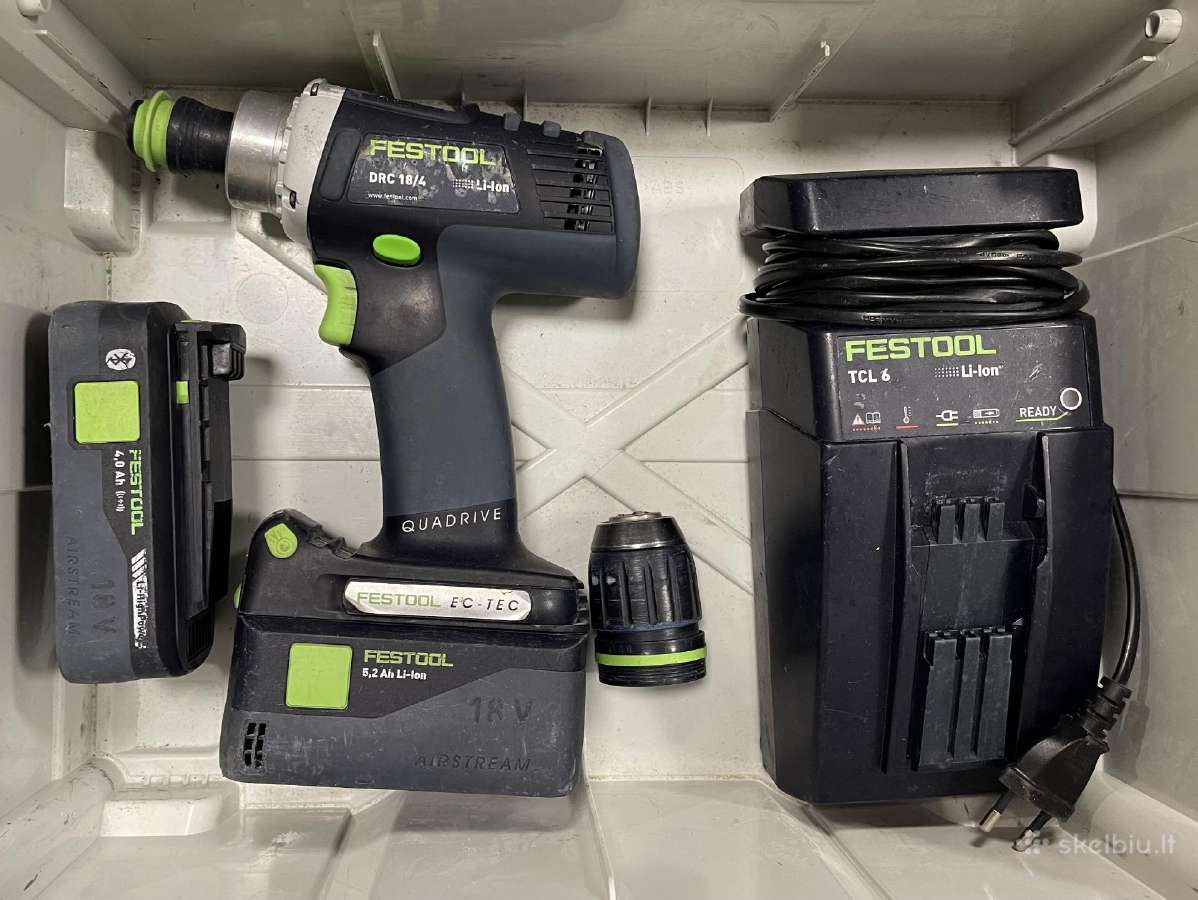 Festool irankiai