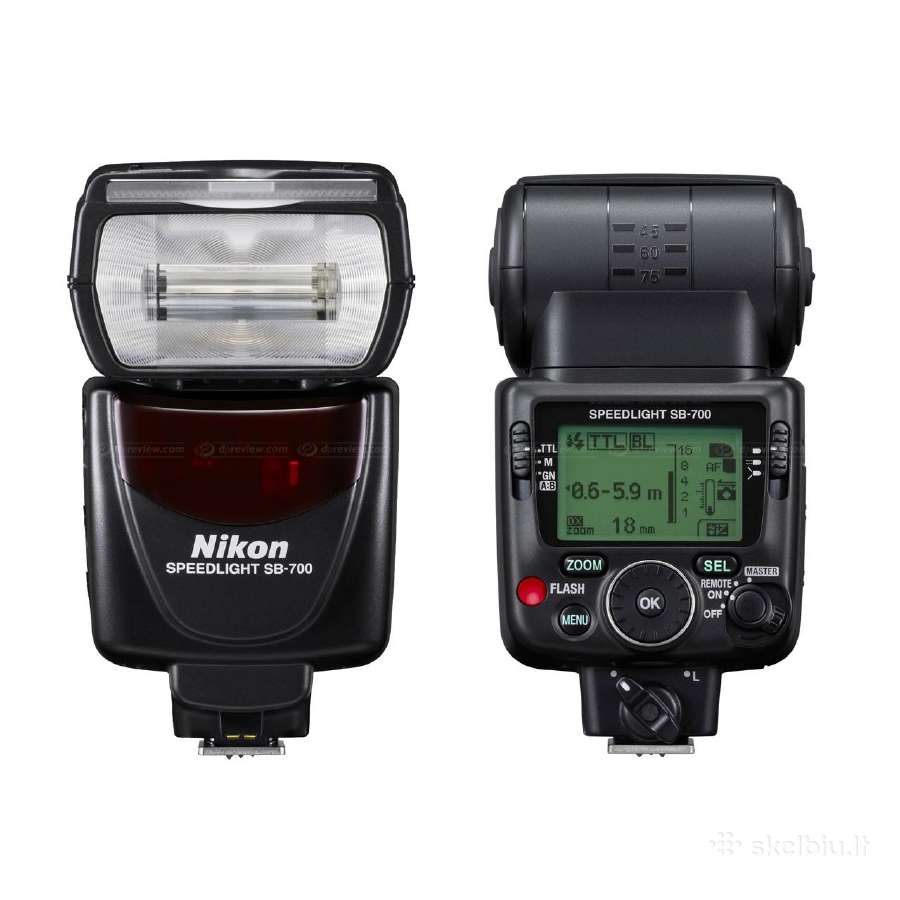 Nauja Nikon SB-700 blykstė