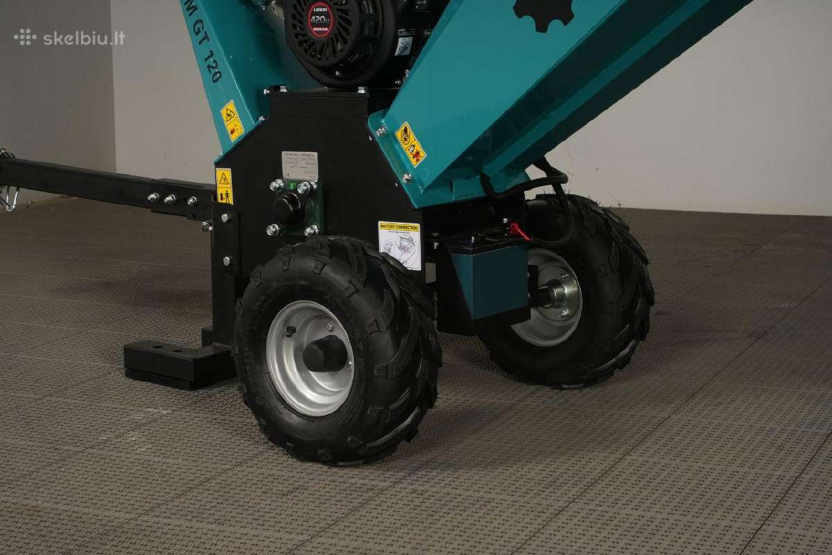 Šakų smulkintuvas Gt 120 - nuotraukos Nr. 3