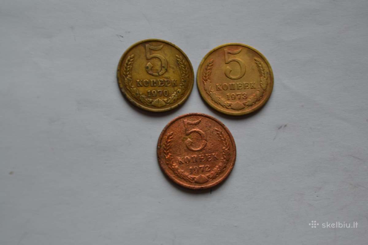 5 Kapeiku rinkinys 1970,1972,1973m.