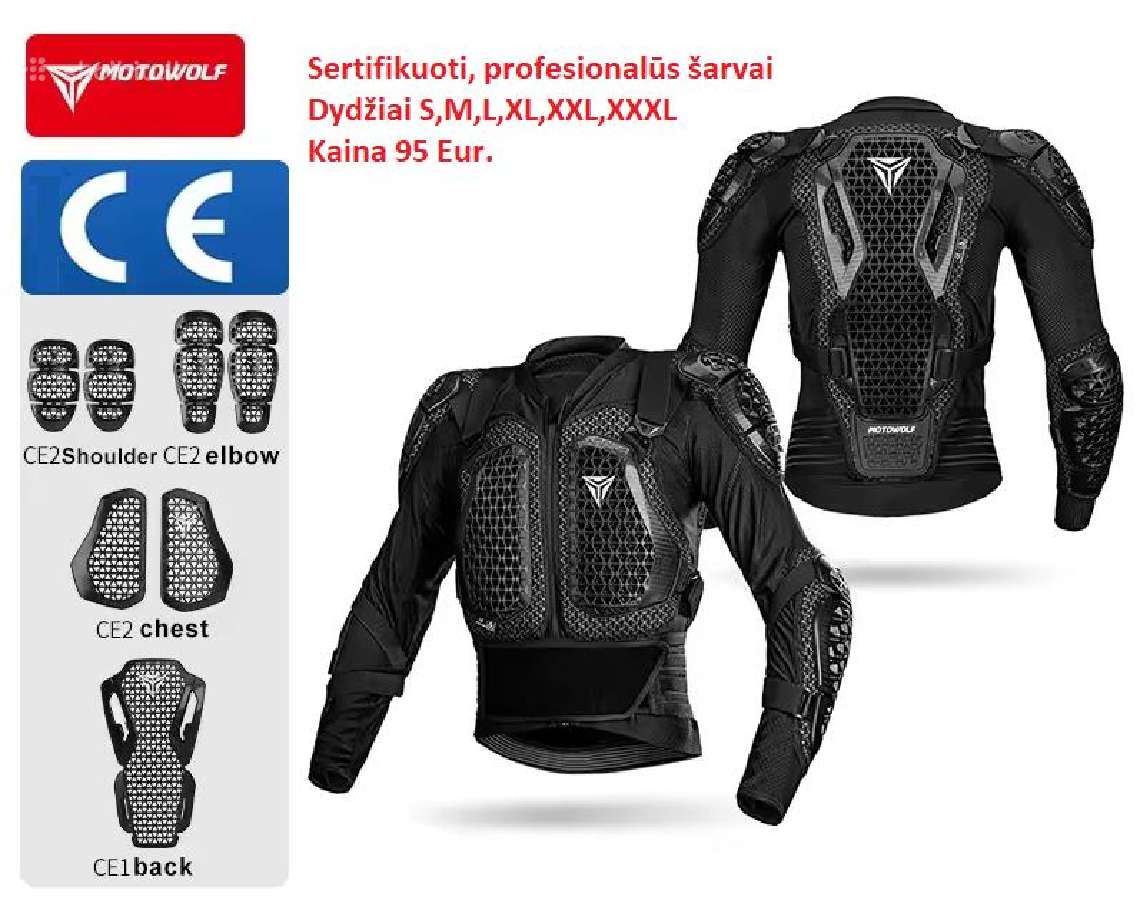Nauji šarvai ir apsaugos motociklininkams - nuotraukos Nr. 3