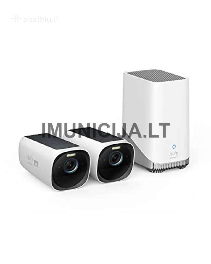 Eufycam S330 (2+1) stebėjimo kameros (Ekspo) +6mėn