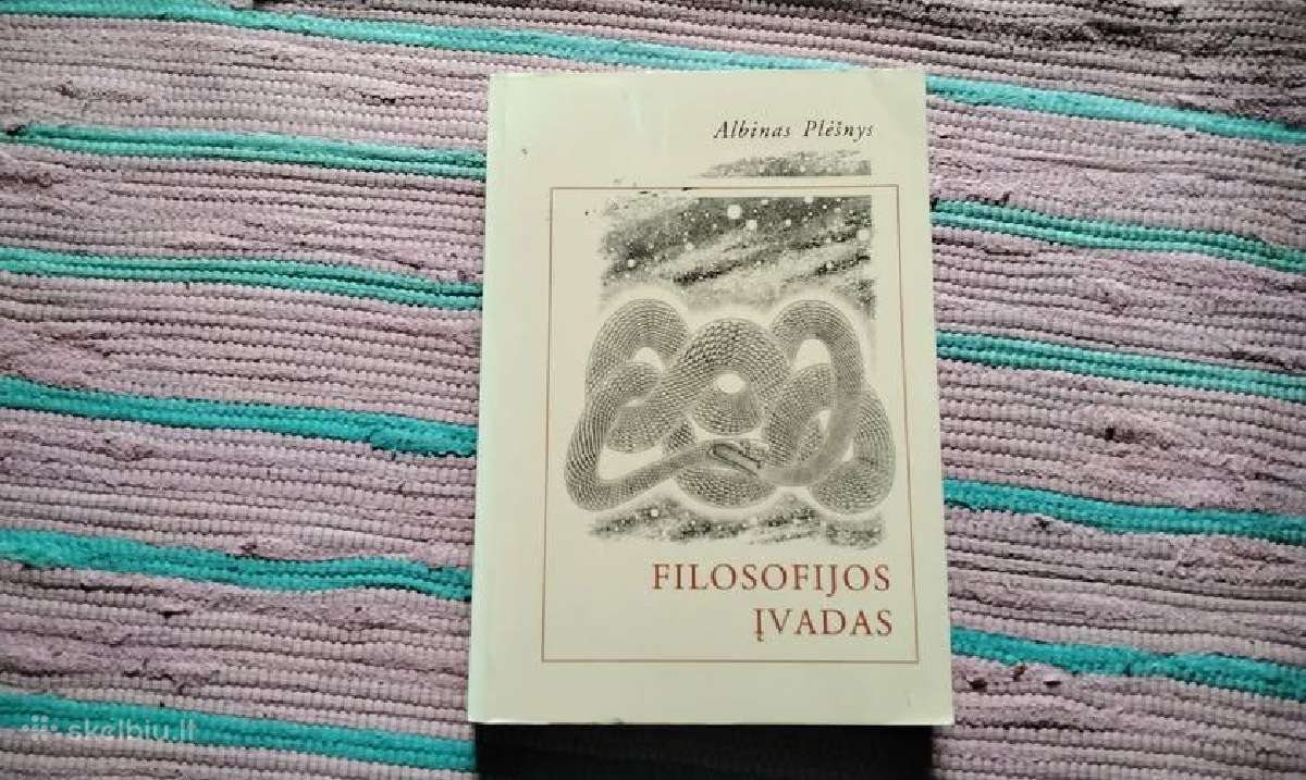Filosofijos įvadas Albinas Plėšnys