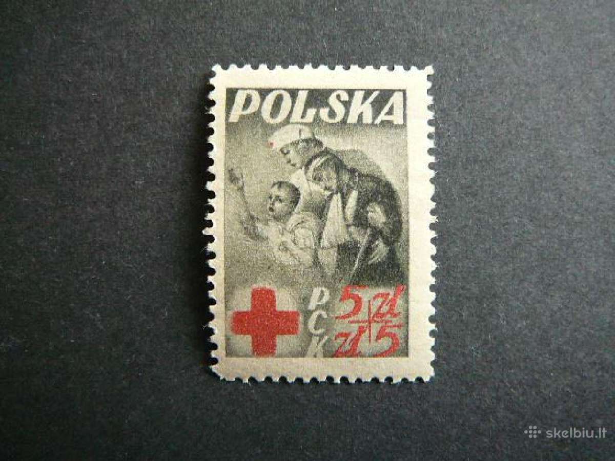 Raudonas Kryzius Lenkija 1947 lk471s