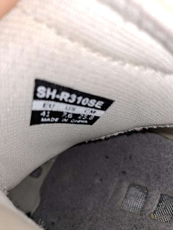 Shimano sh-r310se spdsl, 41 d. Dviratininko batai - nuotraukos Nr. 10