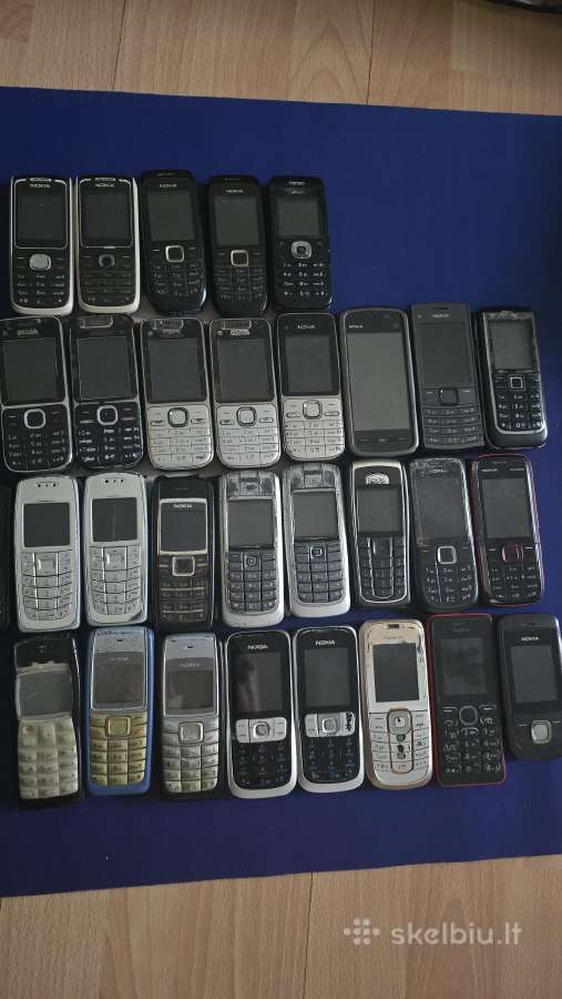 Nokia,samsung ir kiti,veikiantys, pigiai.