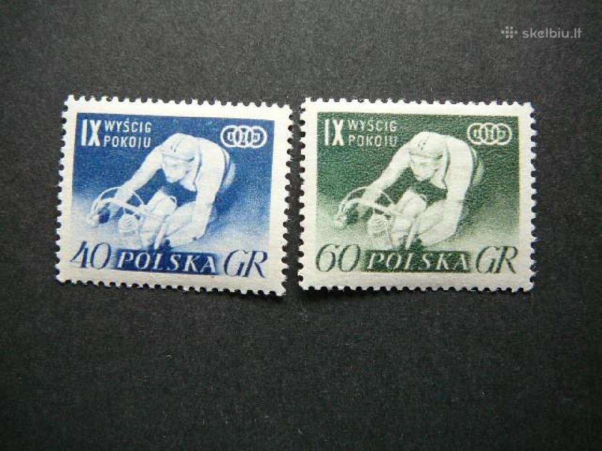 Dviraciai Lenkija 1956 lk964s
