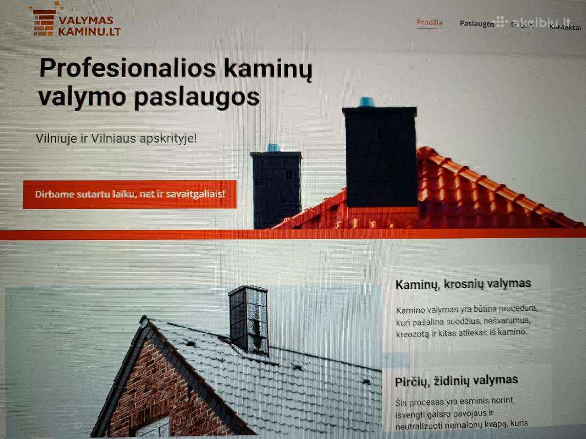 Kaminu ir dumtraukiu valymas.kanalu video apziura - nuotraukos Nr. 4