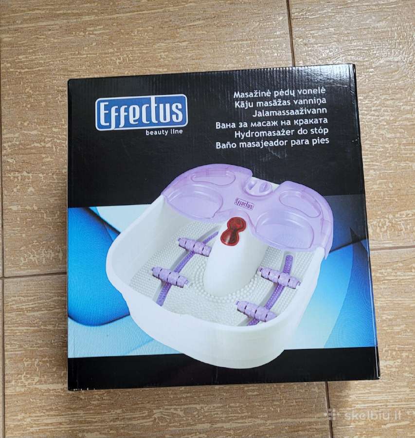 Nauja masažinė pėdų vonelė Effectus