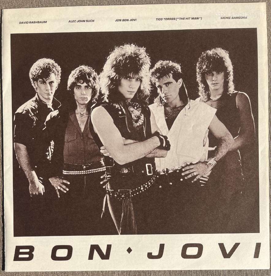 Bon Jovi vinilas Bon Jovi Japonija - nuotraukos Nr. 4
