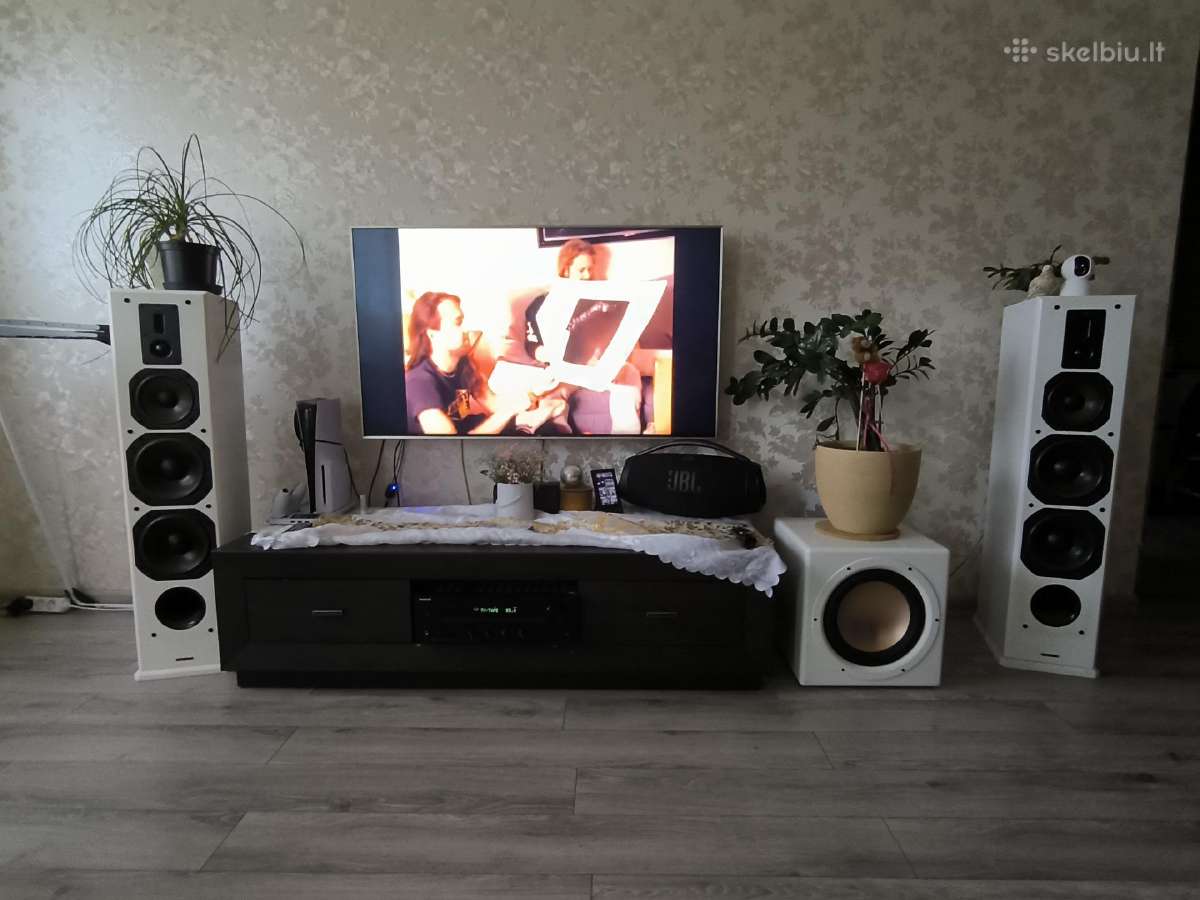 Parduodu komplektuka Stiprintuvas+koloneles+subas - nuotraukos Nr. 2