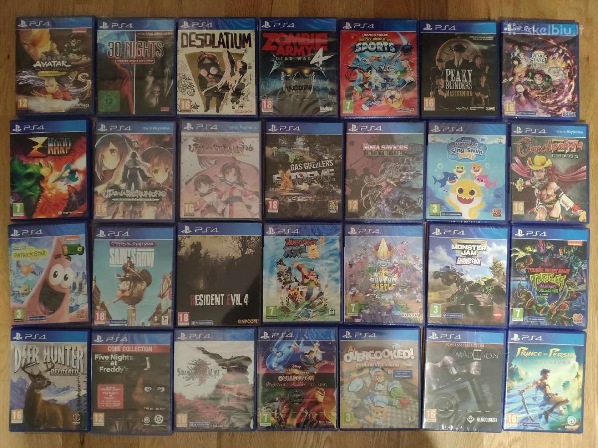 Playstation 4 zaidimai, daug vaikisku - nuotraukos Nr. 7