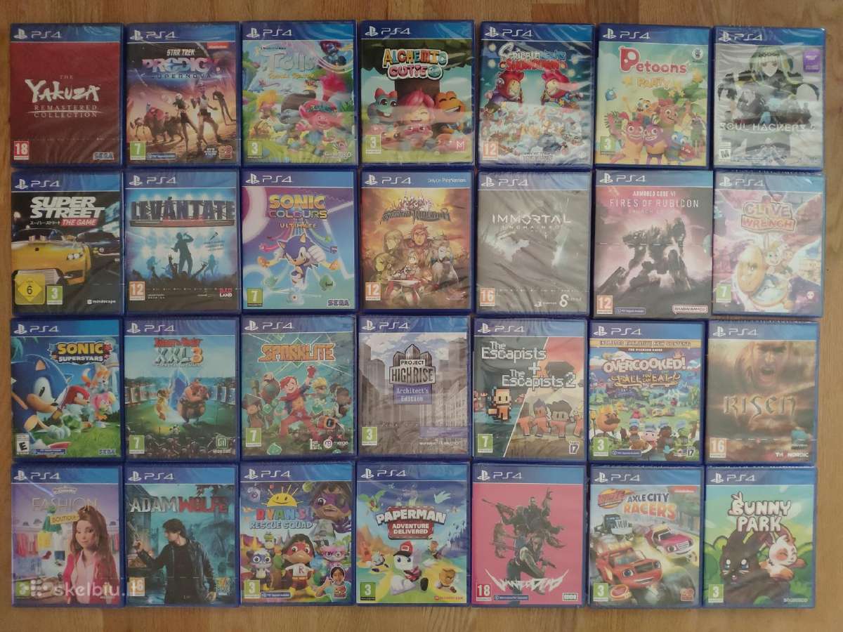 Playstation 4 zaidimai, daug vaikisku - nuotraukos Nr. 6