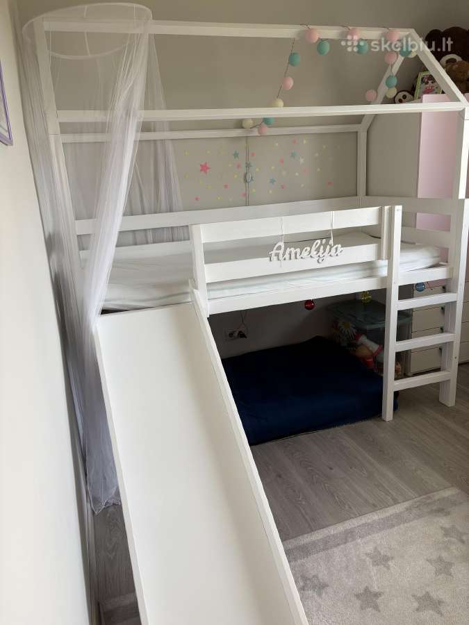 Vaikiška dviaukštė lova - nuotraukos Nr. 2