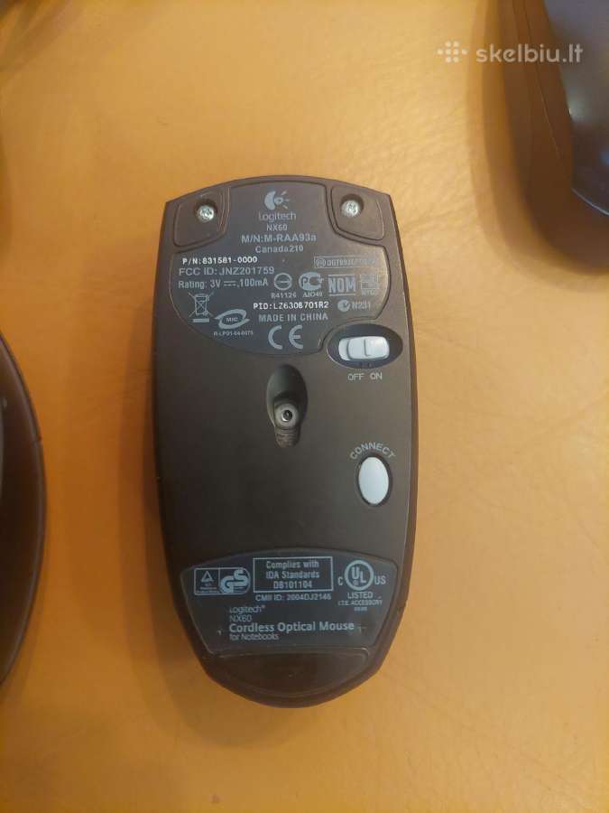 Naudotos pelės Logitech, Asus - nuotraukos Nr. 5