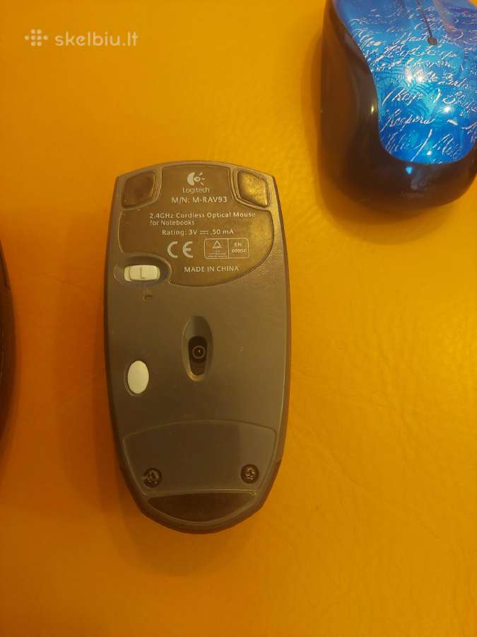Naudotos pelės Logitech, Asus - nuotraukos Nr. 6