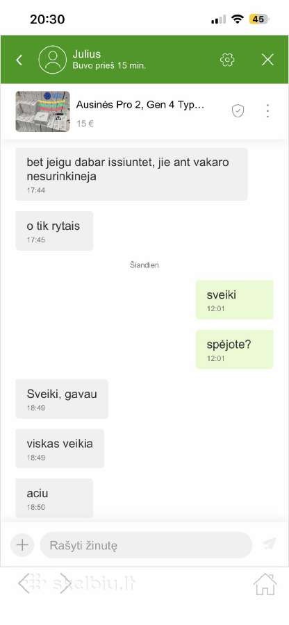 Ausinės Pro 3, Pro 2 2026 1:1 Atsiliepimai, Akcija - nuotraukos Nr. 22