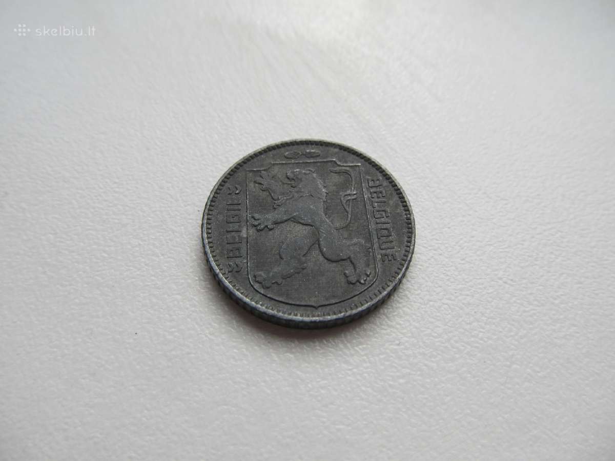 1 frankas , Belgija , 1942 - nuotraukos Nr. 2