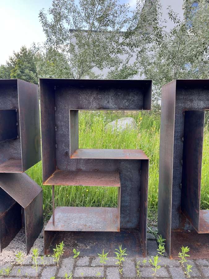 Metalines raidės - nuotraukos Nr. 4