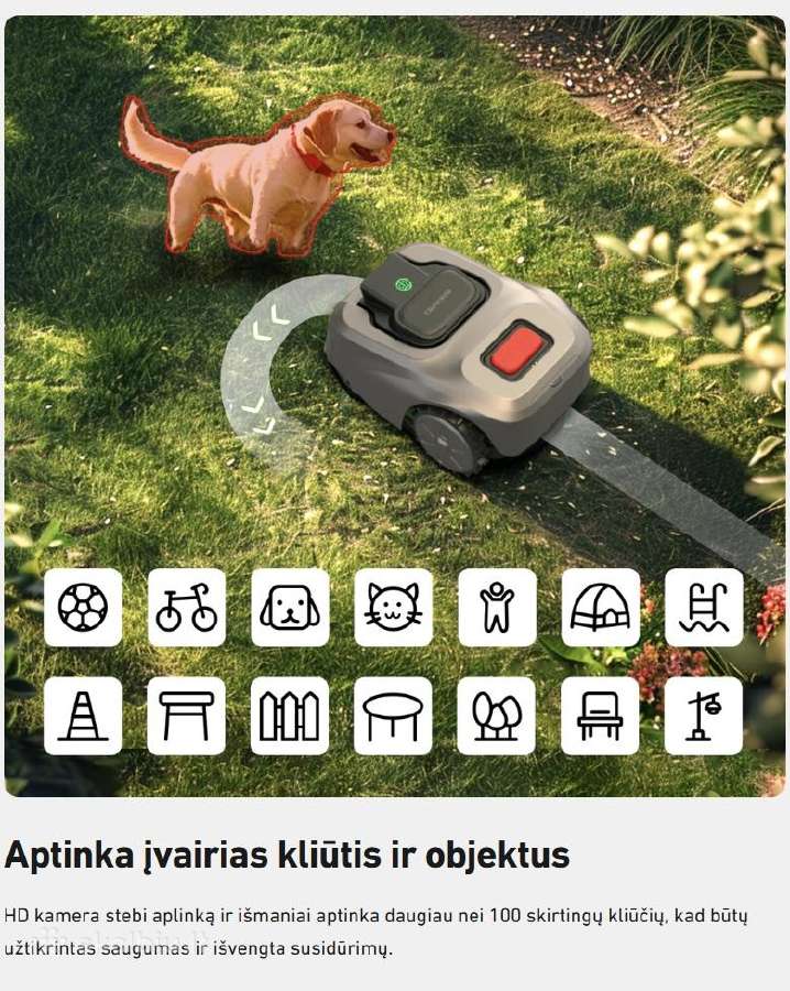 Vejos robotas Isward G10 - nuotraukos Nr. 14